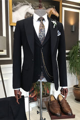 men-formal-business-set-black-three-pieces-peaked-lapel-men-suits