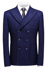 men-chic-slim-fit-blue-double-breasted-peaked-lapel-striped-men-jacket