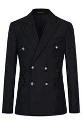 formal-slim-fit-suit-for-men-black-peaked-lapel-double-breasted-blazer