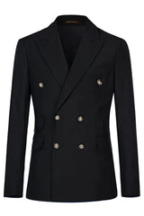 formal-slim-fit-suit-for-men-black-peaked-lapel-double-breasted-blazer