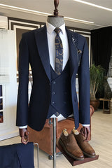 men-suit-formal-slim-fit-navy-blue-peaked-lapel-3-piece-business-suits