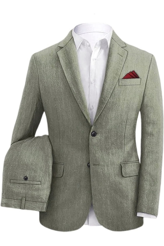 men-formal-suit-gray-notched-lapel-two-pieces-men-suits-for-business