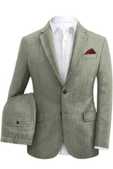 men-formal-suit-gray-notched-lapel-two-pieces-men-suits-for-business