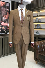 chic-prom-suits-for-men-coffee-striped-notched-lapel-two-piece-blazer-set