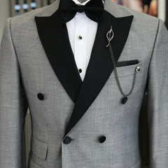 men-formal-tuxedo-gray-peaked-lapel-double-breasted-business-men-suits