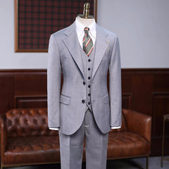 men-formal-tuxedo-gray-notched-lapel-three-pieces-business-suits