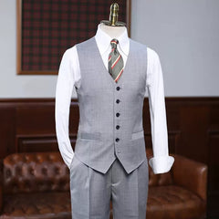 men-formal-tuxedo-gray-notched-lapel-three-pieces-business-suits