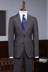 men-decent-suit-dark-gray-notched-lapel-customize-business-suits