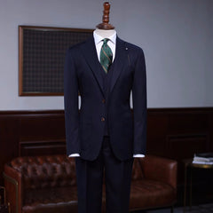men-formal-suit-black-peaked-lapel-three-pieces-classical-business-suits