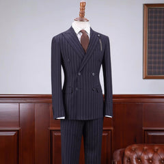 men-special-suit-navy-blue-striped-peaked-lapel-double-breasted-suits