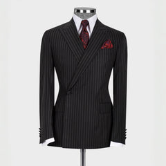 men-business-suits-formal-black-striped-peaked-lapel-bespoke-blazer