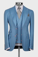 fancy-men--suit-ocean-blue-striped-peak-lapel-three-pieces-business-suits