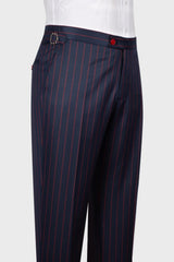 suit-for-men-dark-blue-striped-peak-lapel-three-pieces-business-men-suits