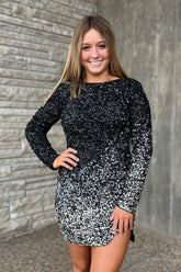 Sparkly Black Bateau Open Back Tight Short Homecoming Dress