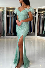 Elegant-Long-Mermaid-Off-the-Shoulder-Glitter-Formal-Prom-Dresses-with-Slit_2