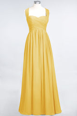 Chic Tiered Sweetheart Cap-Sleeves Bungurdy Bridesmaid Dresses-27dress
