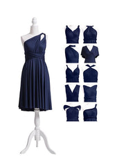 Dark Navy Multiway Ruffles Infinity A-Line Bridesmaid Dresses-27dress