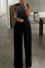 Elegant Sleeveless Sequined Jumpsuits for Women-27dress