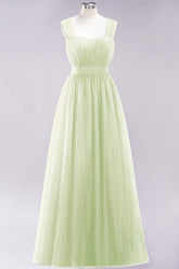 Gorgeous Sweetheart Straps Ruffle Burgundy Bridesmaid Dresses Online-27dress