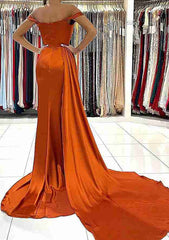 Look Fabulous in this Sheath/Column Off-the-Shoulder Prom Dress-27dress