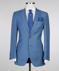 Modern Blue Two Pieces Notched Lapel Men Suits for Prom