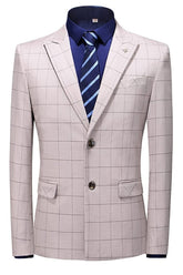 Peaked Lapel Two Pieces Fancy Business Suits