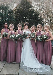 Purple Multiway Infinity Ruffles A-Line Bridesmaid Dresses-27dress