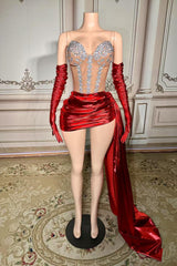 Sexy Sweetheart Mini Sheath Homecoming Dress with Diamonds-27dress