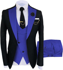 Shawl Lapel Three Pieces Prom Suits For Men