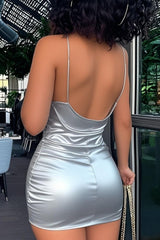 Sheath Square Neckline Sleeveless Short Homecoming Dresses-27dress