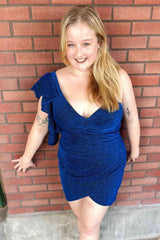 Short Asymmetrical One Shoulder Homecoming Dress-27dress