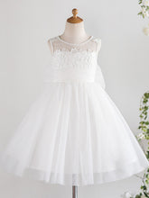 Short Princess Tulle Wedding First Communion Birthday Flower Girl Dresses-27dress