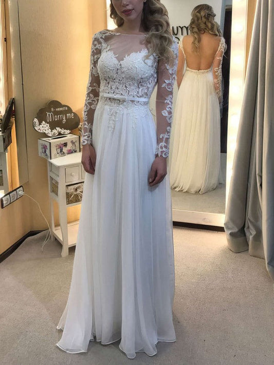 Garden Party Wedding Attire: Floral Crowns, Sheer Sleeves and Lightweight A-Lines