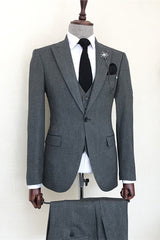 men-business-suits-formal-dusty-blue-peaked-lapel-three-pieces-jacket-set