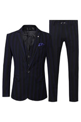 men-formal-suits-navy-blue-notched-lapel-3-pieces-striped-business-suit