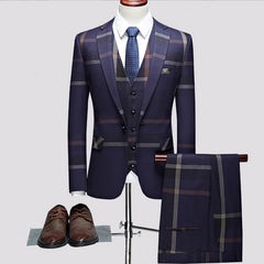 men-formal-blue-notched-lapel-three-pieces-customize-suits-for-business