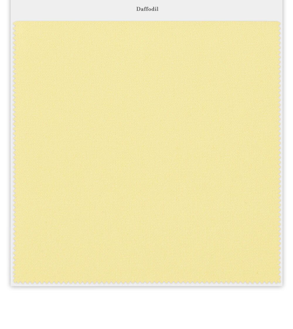 27DRESS Chiffon Swatch with 50 Colors