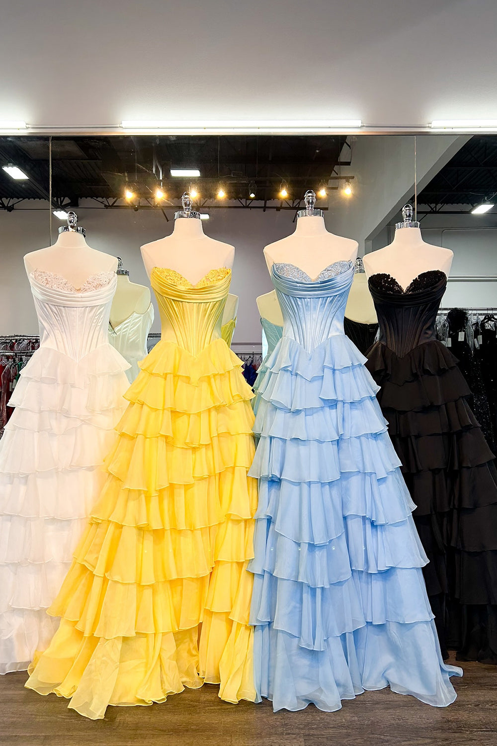 Sweetheart A-Line Long Prom Dress with Slit
