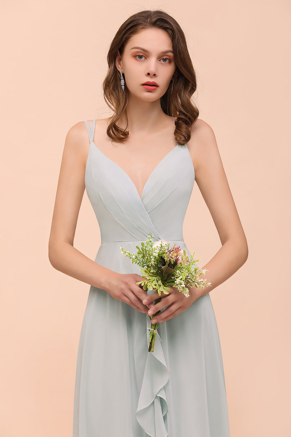 Affordable V-Neck Ruffle Mist Chiffon Bridesmaid Dresses Affordable 27dress Affordable V-Neck Ruffle Mist Chiffon Bridesmaid Dresses Affordable 27dress
