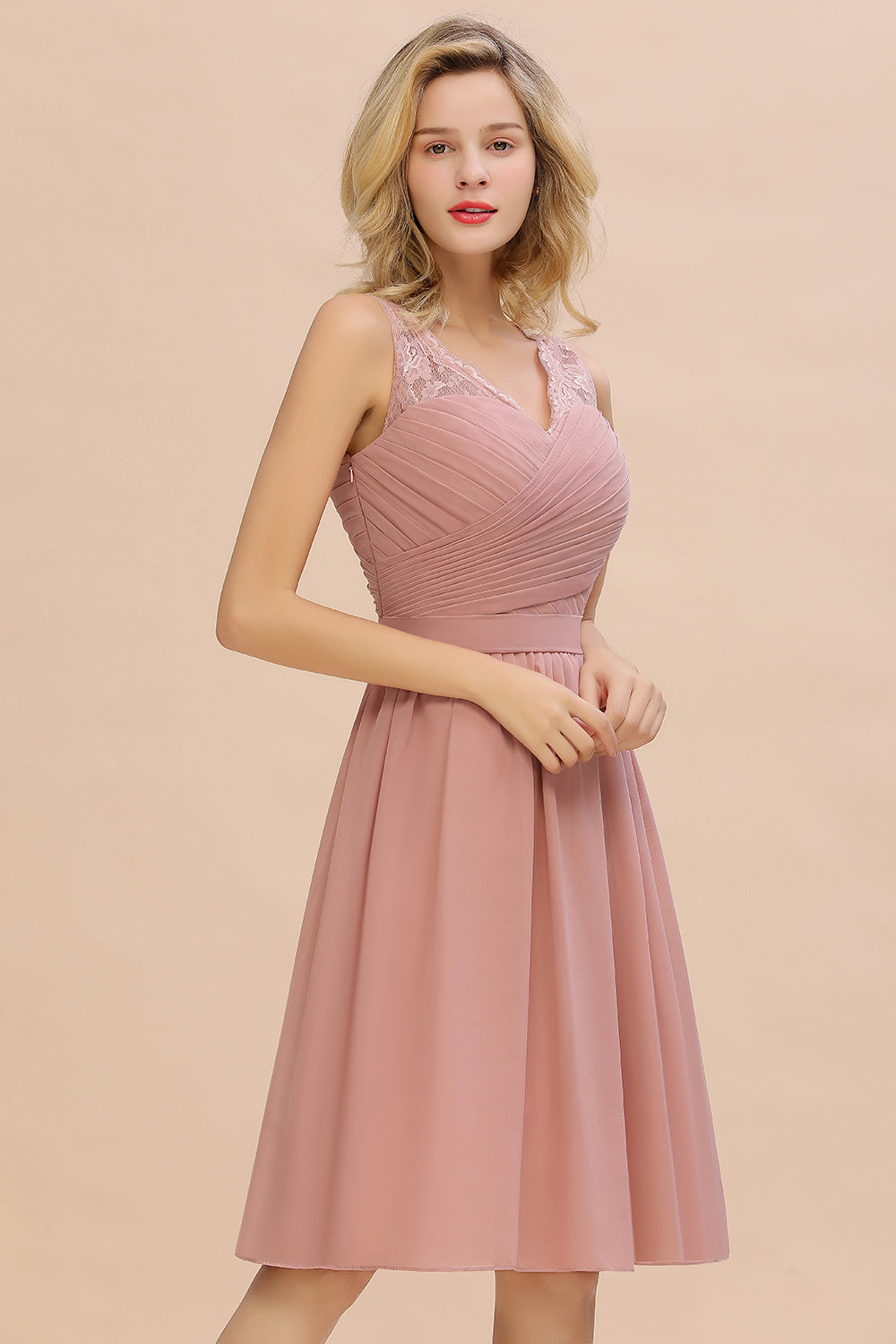 short bridesmaid dresses online Short Pink Bridesmaid Dresses Mixed Style
