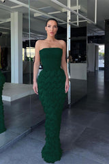 Amazing Sky Blue Mermaid Prom Dress Sleeveless With Appliques