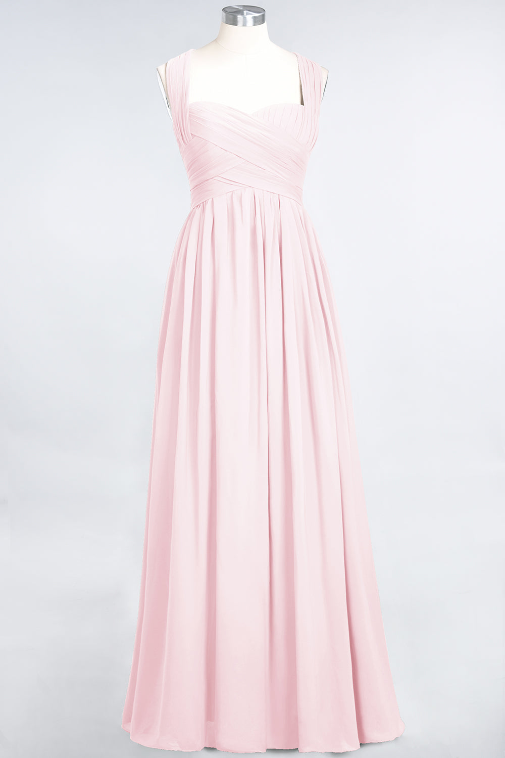 Chic Tiered Sweetheart Cap-Sleeves Bungurdy Bridesmaid Dresses-27dress