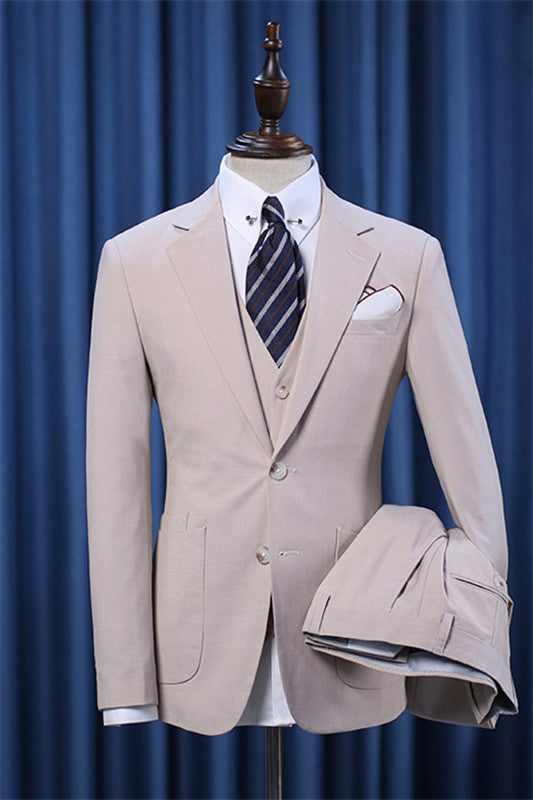 Fashion Three Pieces Slim Fit Men Business Suits