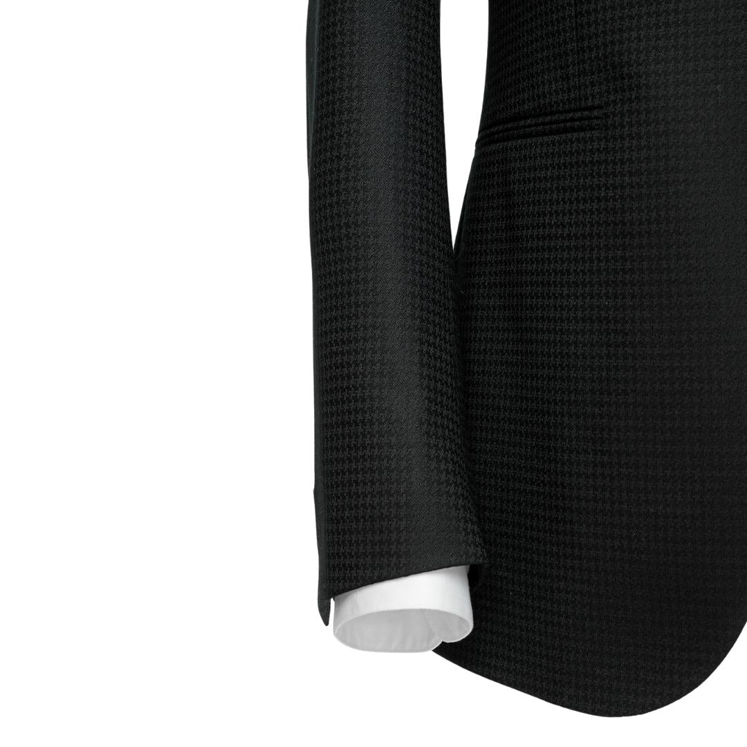 Formal Shawl Lapel Three Pieces Black Wedding Suits