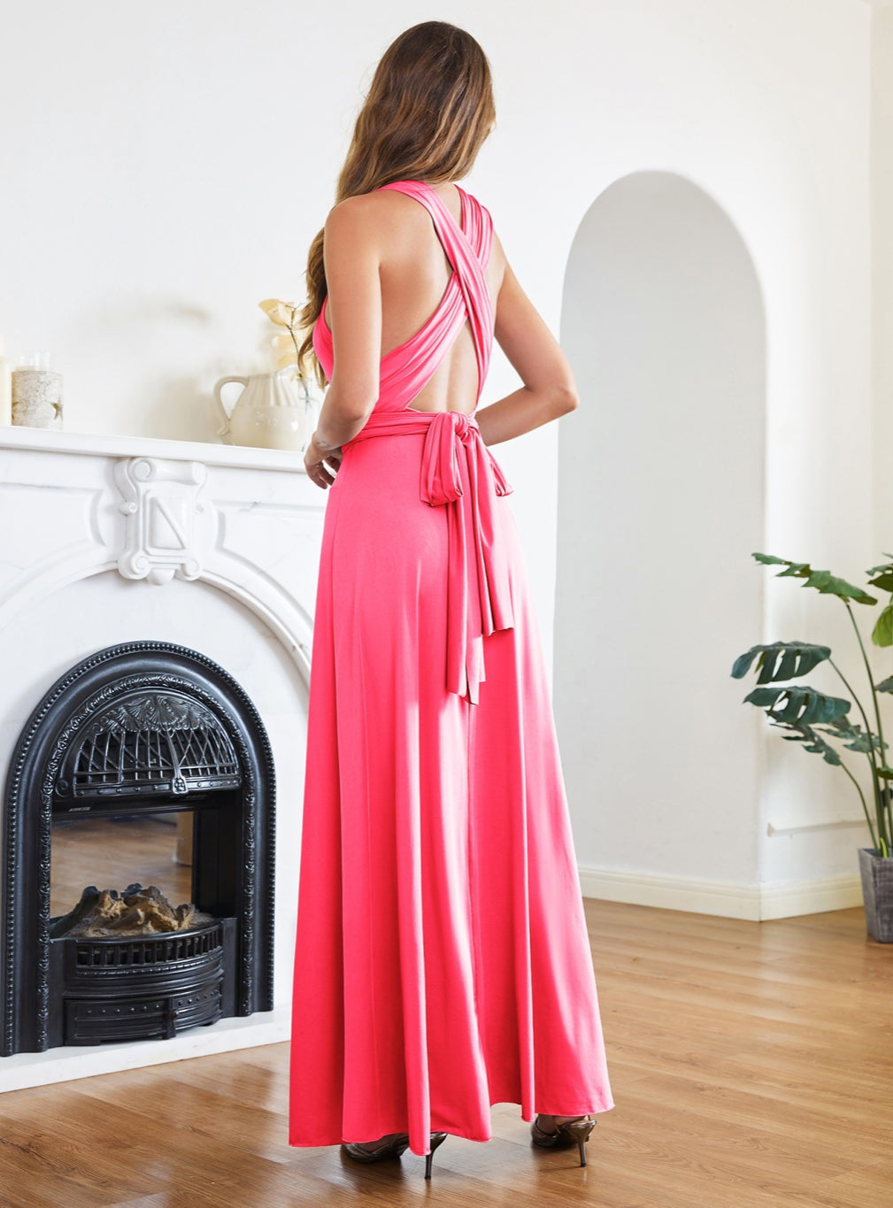 convertible dress Convertible Infinity Bridesmaid Dress Floor Length