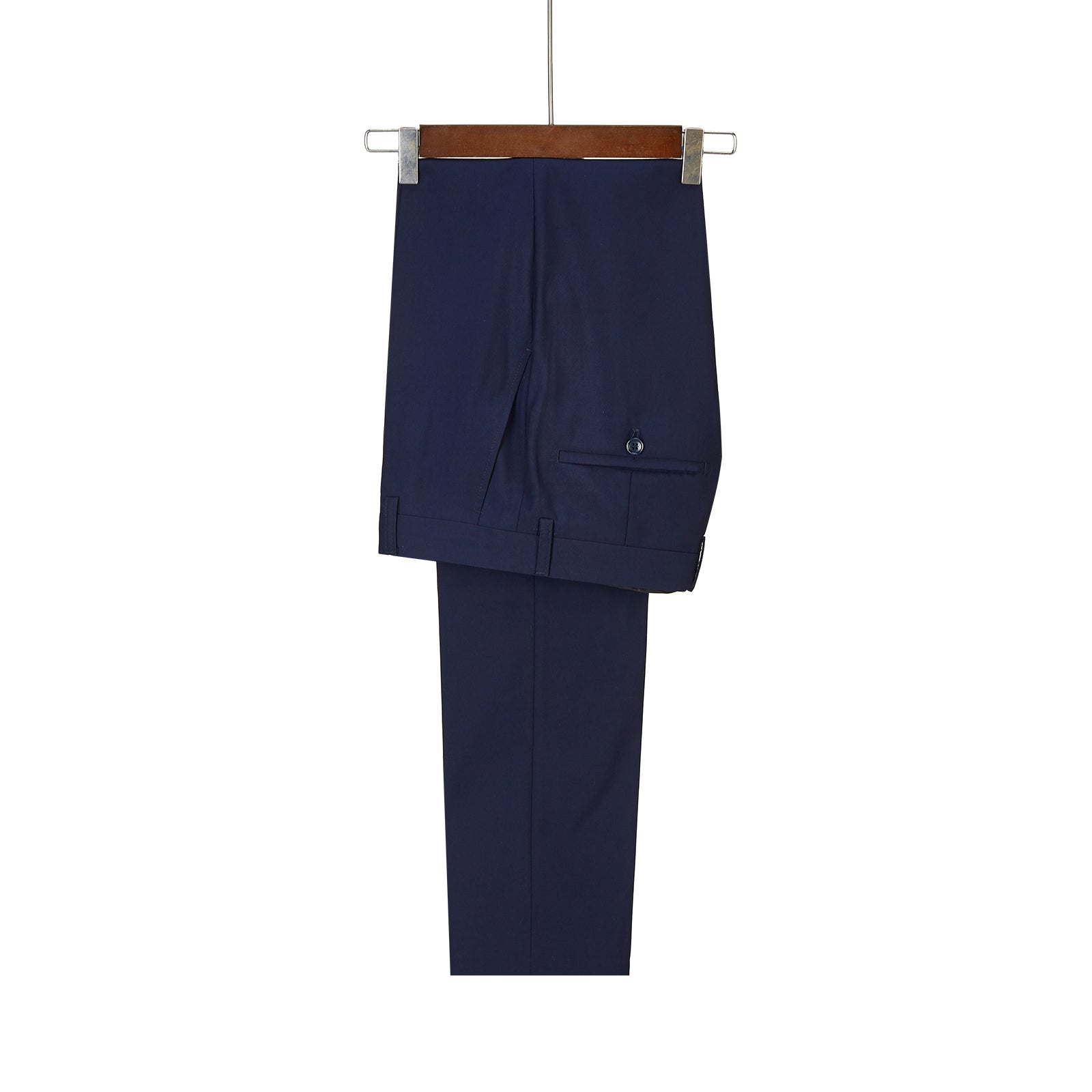 Navy Blue Best Fitted Three Pieces Sparkle Men Suits
