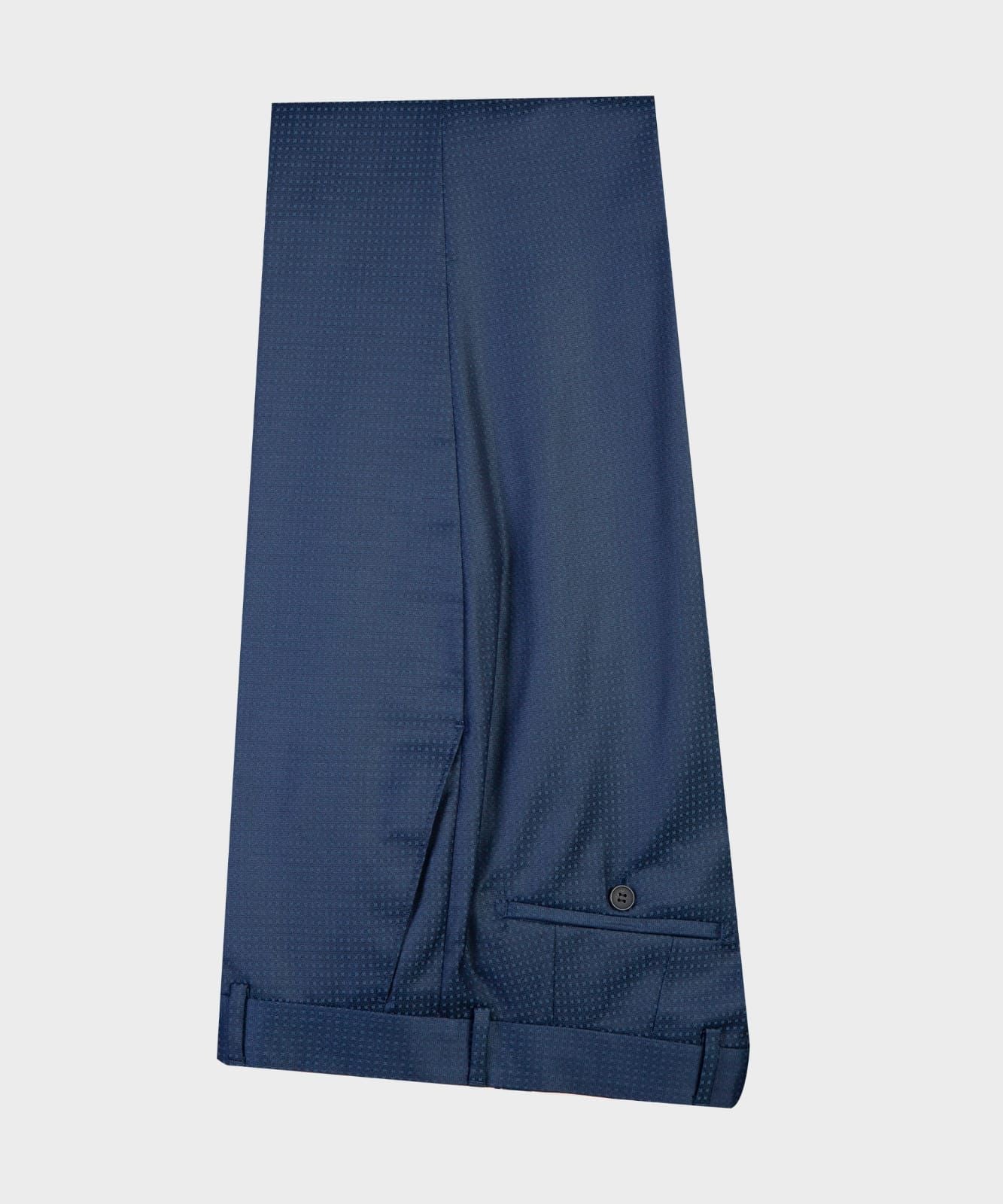 Peaked Lapel Double Breasted Bespoke Men Navy Business Suits