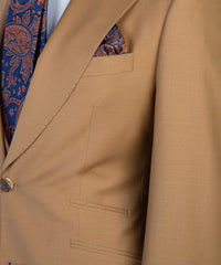 New Arrival Brown Peaked Lapel Fashion Business Men Suits