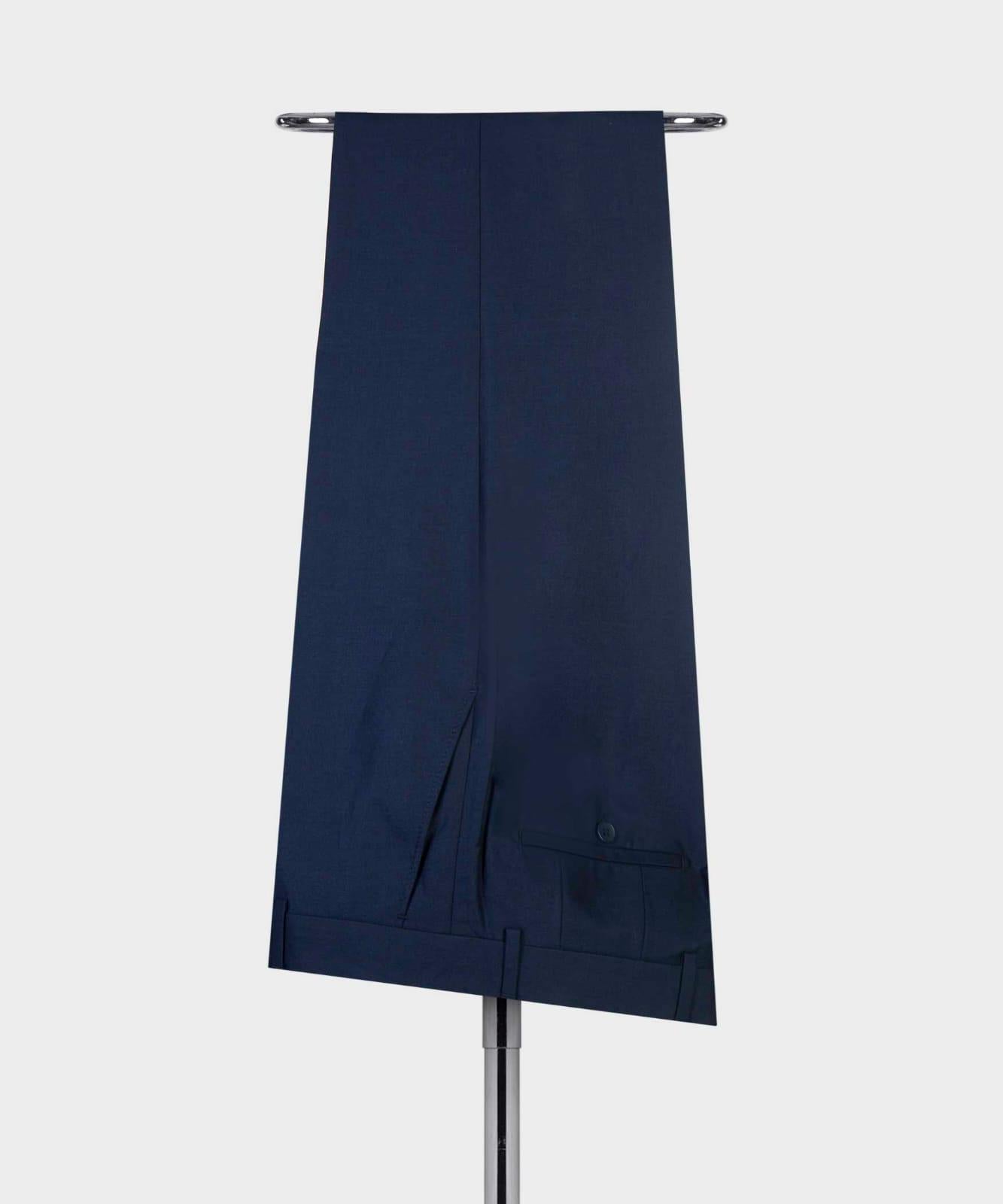 New Arrival Navy Double Breasted Slim Fit Bespoke Prom Men Suits