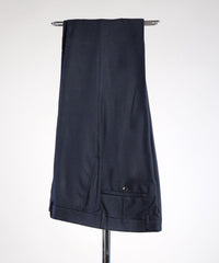 New Arrival Navy Peaked Lapel Double Breasted Business Men Suits